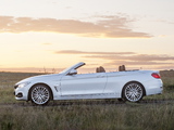 BMW 428i Cabrio Luxury Line ZA-spec (F33) 2014 photos