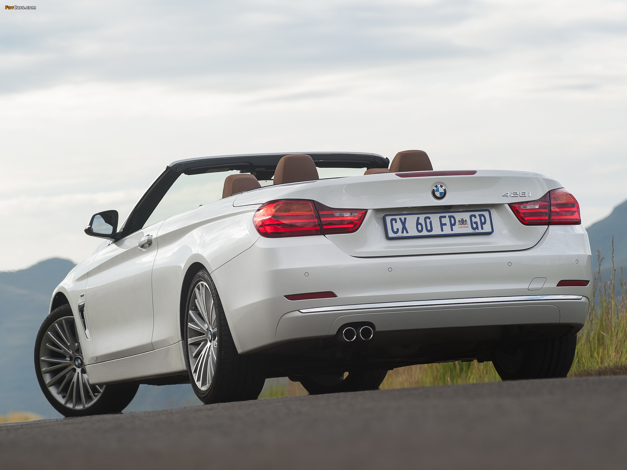 BMW 428i Cabrio Luxury Line ZA-spec (F33) 2014 photos (2048 x 1536)