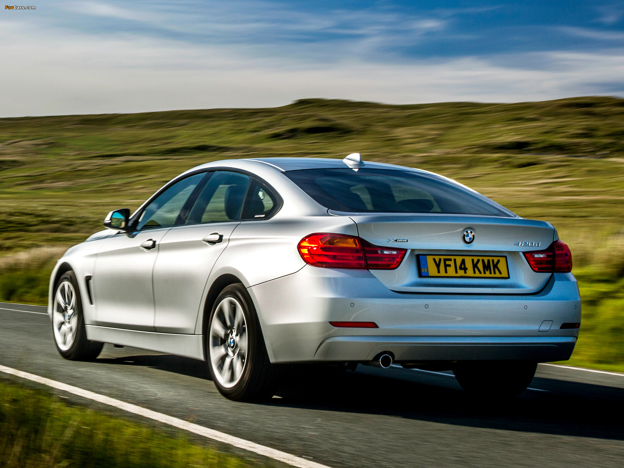 BMW 420d xDrive Gran Coupé Sport Line UK-spec (F32) 2014 photos (2048 x 1536)