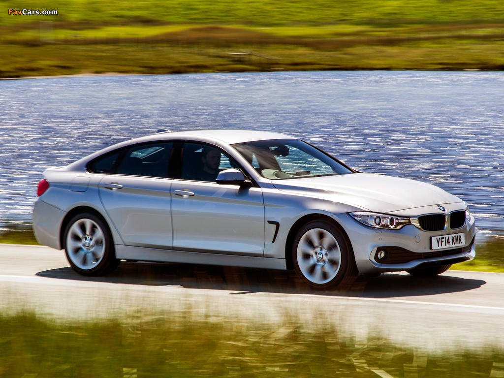 BMW 420d xDrive Gran Coupé Sport Line UK-spec (F32) 2014 photos (1024 x 768)