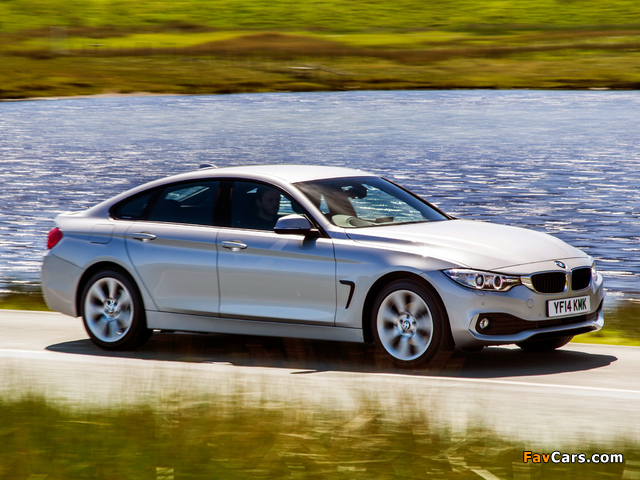 BMW 420d xDrive Gran Coupé Sport Line UK-spec (F32) 2014 photos (640 x 480)