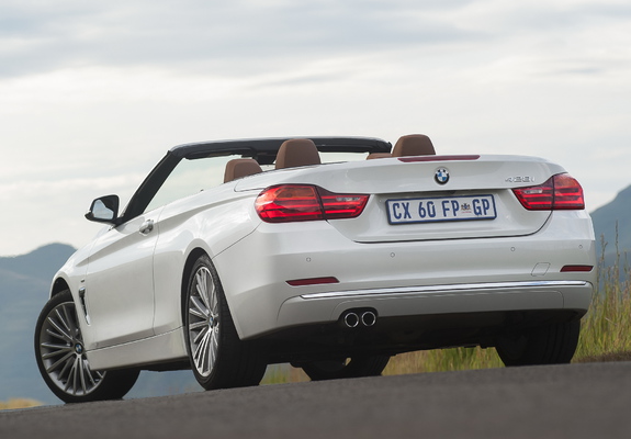 BMW 428i Cabrio Luxury Line ZA-spec (F33) 2014 photos