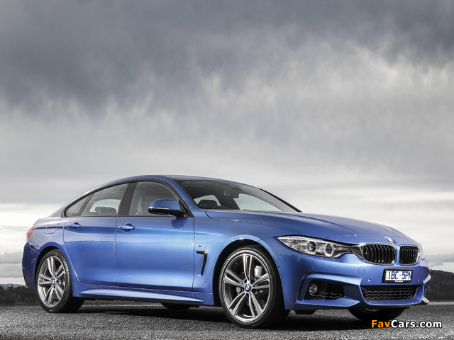 BMW 435i Gran Coupé M Sport Package AU-spec (F36) 2014 photos (640 x 480)