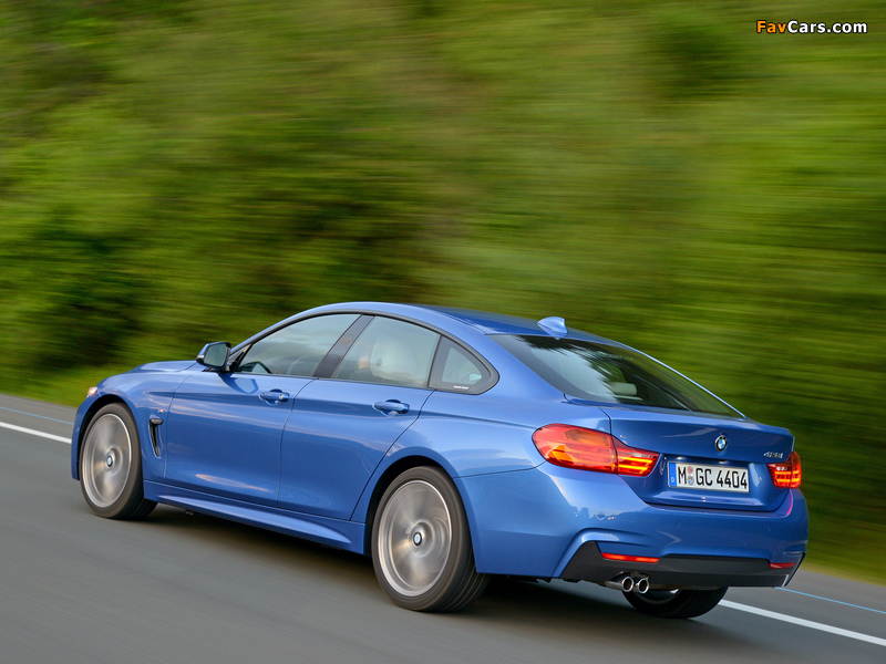 BMW 428i Gran Coupé M Sport Package (F36) 2014 photos (800 x 600)