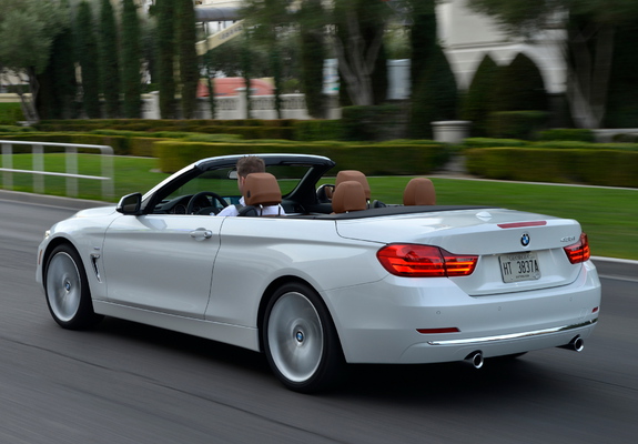 BMW 435i Cabrio Luxury Line US-spec (F33) 2014 photos