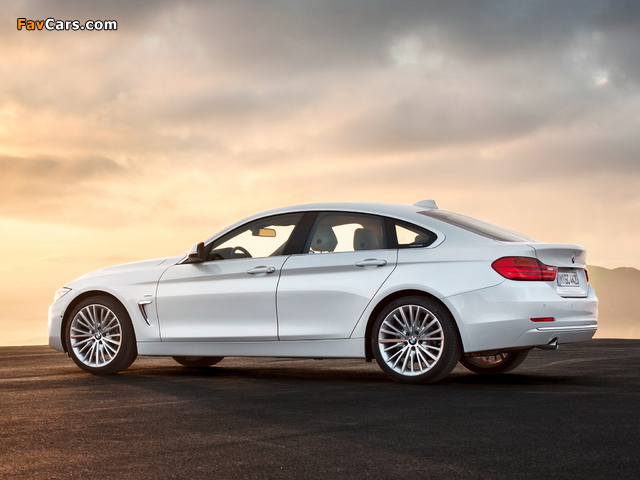 BMW 420d Gran Coupé Luxury Line (F36) 2014 pictures (640 x 480)