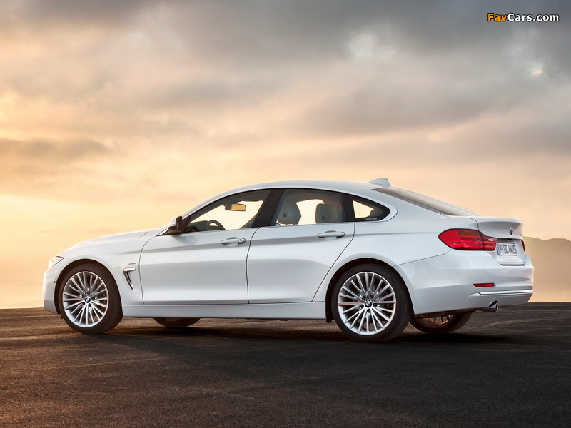 BMW 420d Gran Coupé Luxury Line (F36) 2014 pictures (800 x 600)