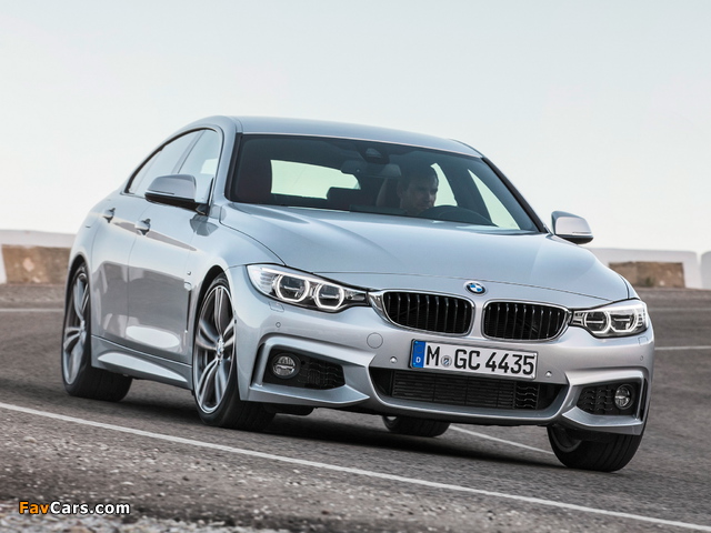 BMW 435i Gran Coupé M Sport Package (F36) 2014 pictures (640 x 480)