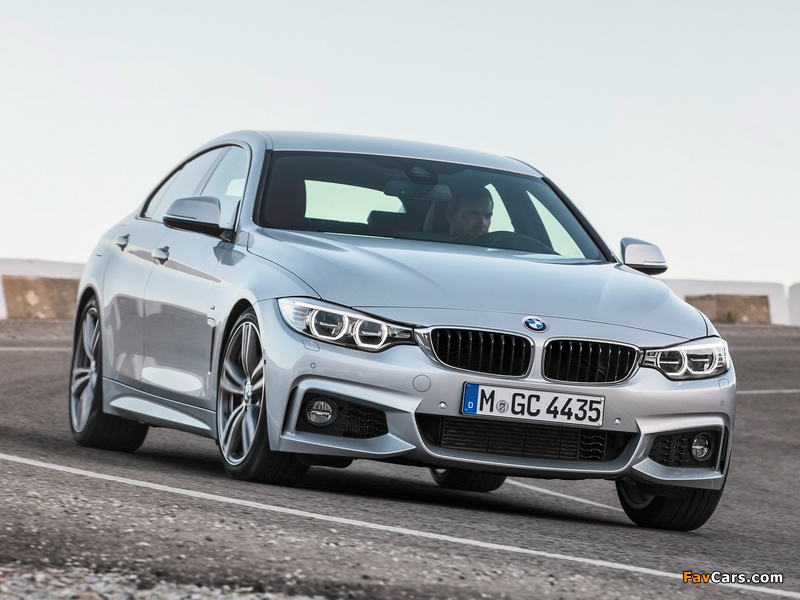 BMW 435i Gran Coupé M Sport Package (F36) 2014 pictures (800 x 600)