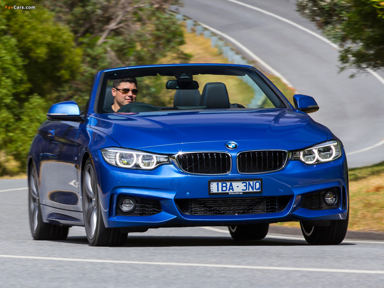 BMW 435i Cabrio M Sport Package AU-spec (F33) 2014 pictures (1280 x 960)