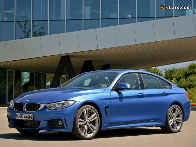 BMW 428i Gran Coupé M Sport Package (F36) 2014 pictures (640 x 480)