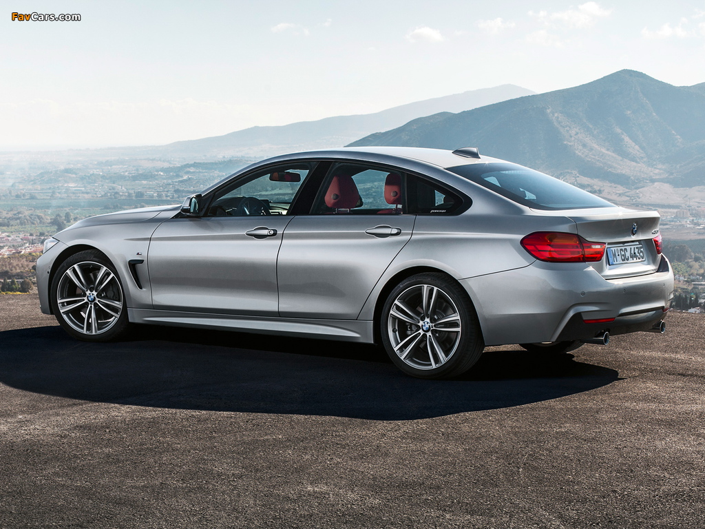 BMW 435i Gran Coupé M Sport Package (F36) 2014 pictures (1024 x 768)