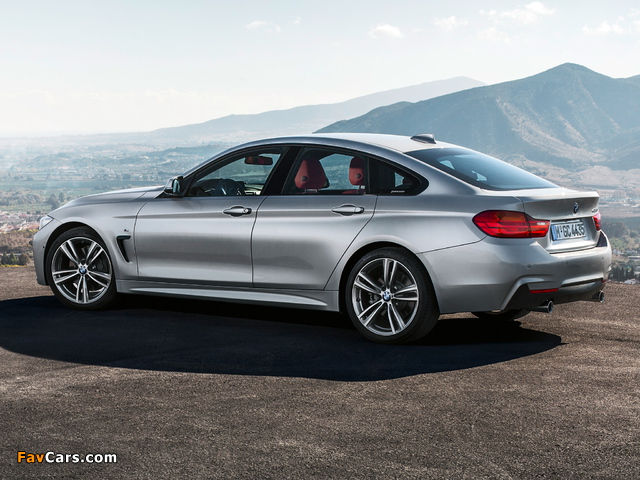 BMW 435i Gran Coupé M Sport Package (F36) 2014 pictures (640 x 480)