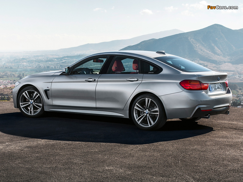 BMW 435i Gran Coupé M Sport Package (F36) 2014 pictures (800 x 600)