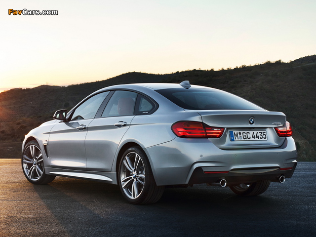 BMW 435i Gran Coupé M Sport Package (F36) 2014 pictures (640 x 480)
