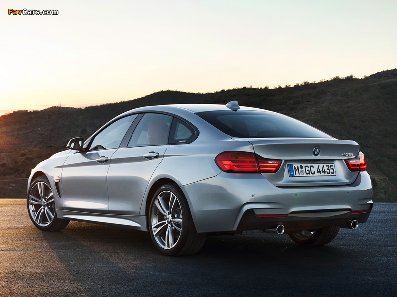BMW 435i Gran Coupé M Sport Package (F36) 2014 pictures (800 x 600)