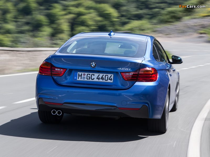 BMW 428i Gran Coupé M Sport Package (F36) 2014 pictures (800 x 600)