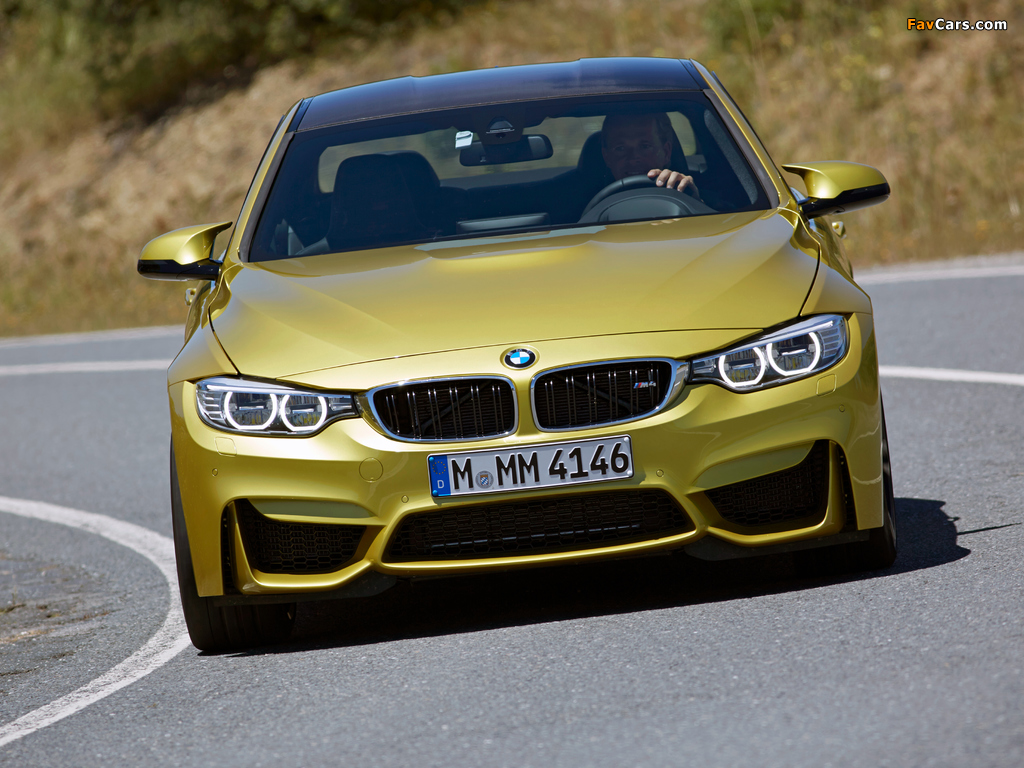 BMW M4 Coupé (F82) 2014–17 pictures (1024 x 768)