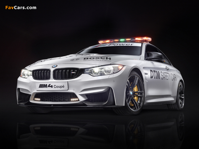 BMW M4 Coupé DTM Safety Car (F82) 2014 pictures (640 x 480)