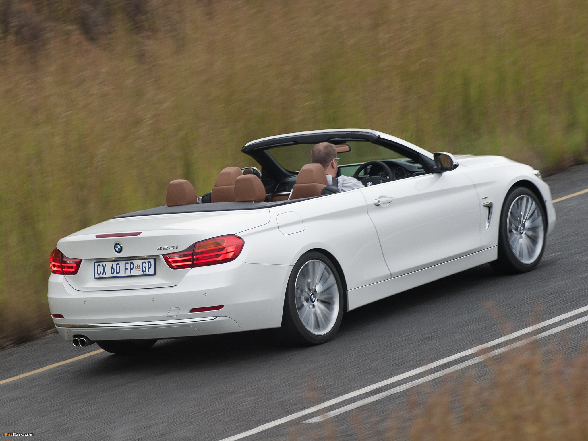 BMW 428i Cabrio Luxury Line ZA-spec (F33) 2014 wallpapers (2048 x 1536)