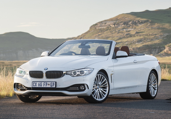 BMW 428i Cabrio Luxury Line ZA-spec (F33) 2014 wallpapers