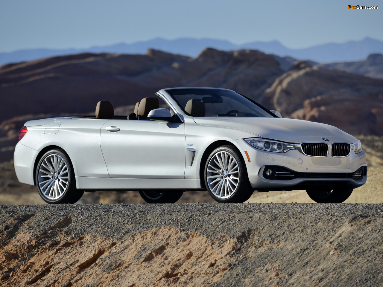 BMW 435i Cabrio Luxury Line US-spec (F33) 2014 wallpapers (1280 x 960)