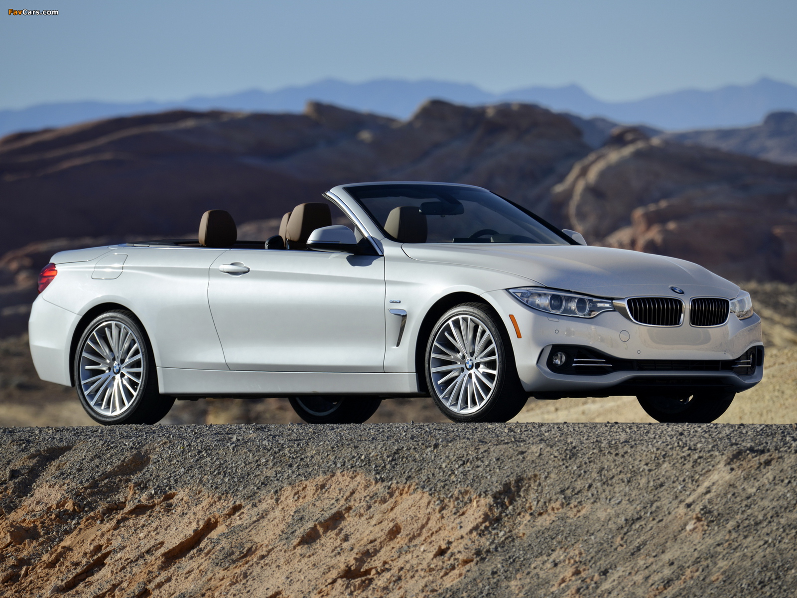 BMW 435i Cabrio Luxury Line US-spec (F33) 2014 wallpapers (1600 x 1200)