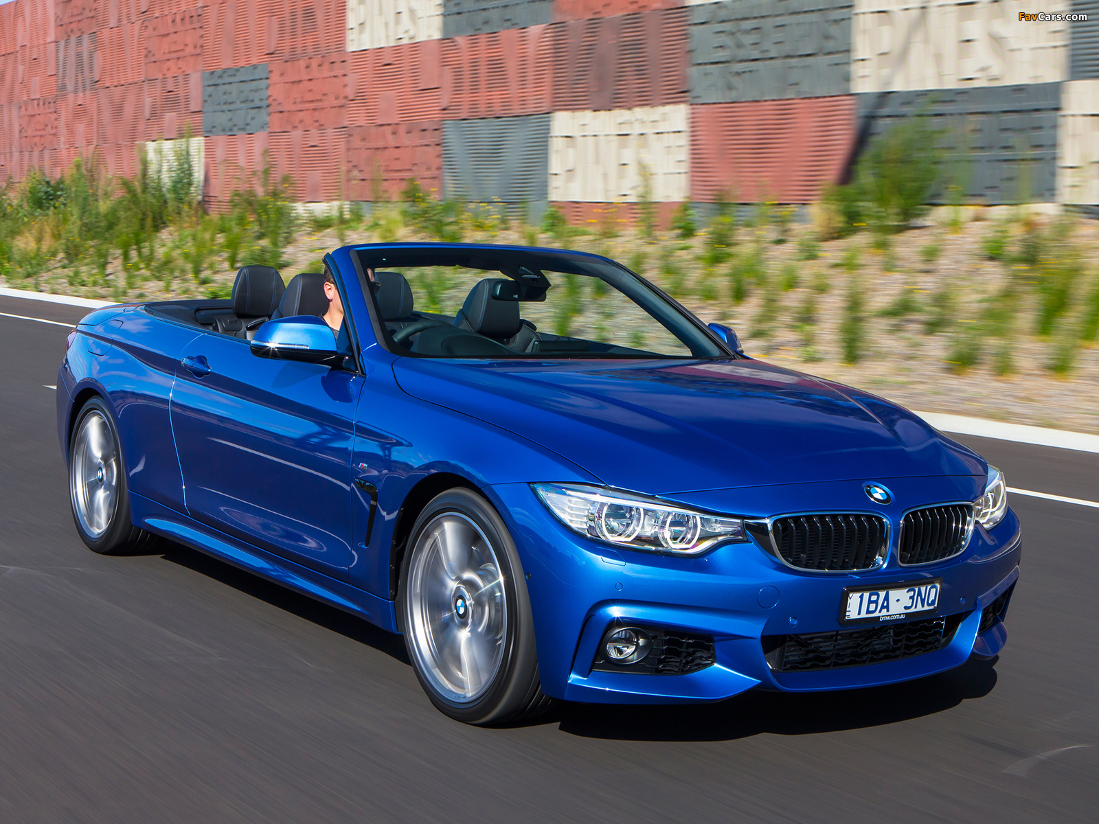 BMW 435i Cabrio M Sport Package AU-spec (F33) 2014 wallpapers (1600 x 1200)