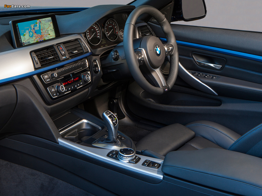 BMW 435i Cabrio M Sport Package AU-spec (F33) 2014 wallpapers (1024 x 768)