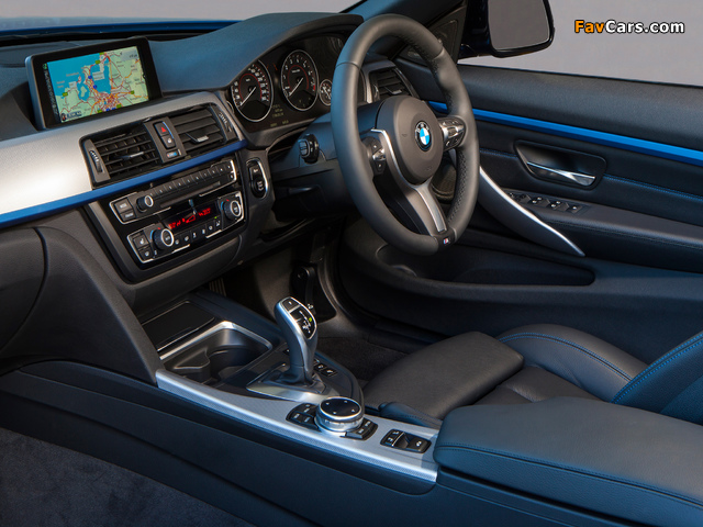 BMW 435i Cabrio M Sport Package AU-spec (F33) 2014 wallpapers (640 x 480)