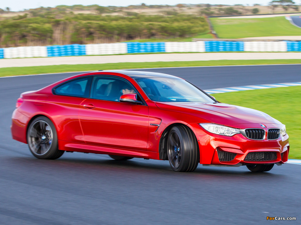 BMW M4 Coupé AU-spec (F82) 2014 wallpapers (1024 x 768)