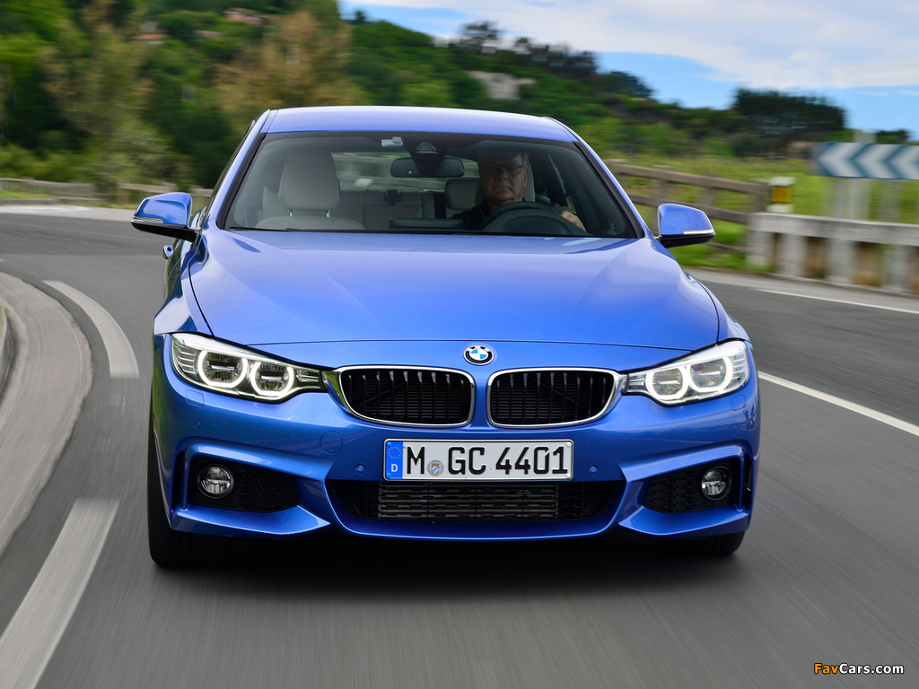 BMW 428i Gran Coupé M Sport Package (F36) 2014 wallpapers (1024 x 768)