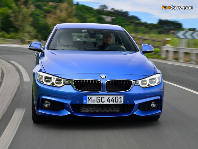 BMW 428i Gran Coupé M Sport Package (F36) 2014 wallpapers (640 x 480)