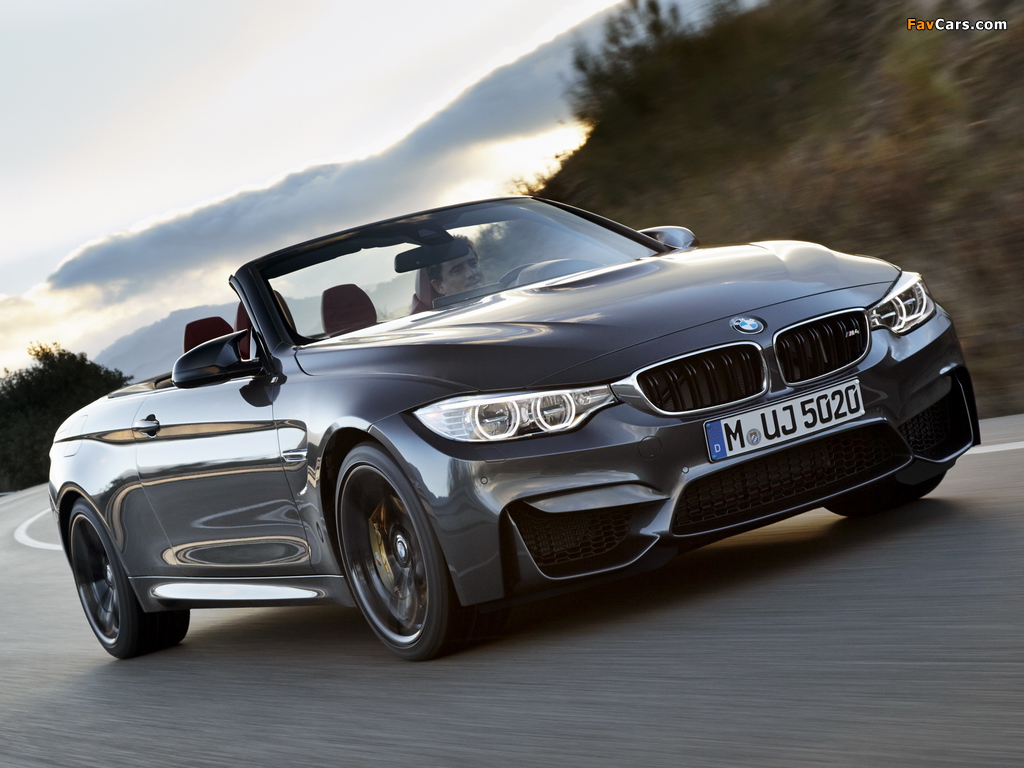 BMW M4 Cabrio (F83) 2014 wallpapers (1024 x 768)