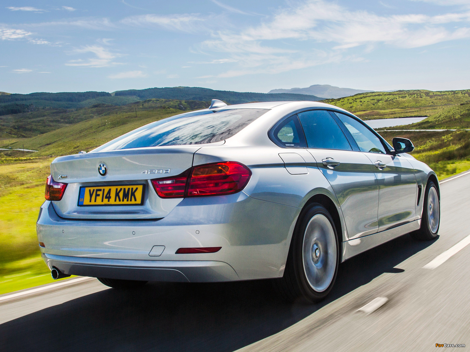 BMW 420d xDrive Gran Coupé Sport Line UK-spec (F32) 2014 wallpapers (1600 x 1200)