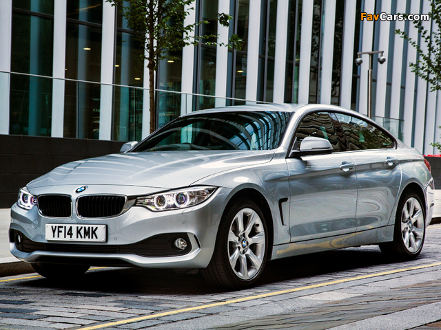 BMW 420d xDrive Gran Coupé Sport Line UK-spec (F32) 2014 wallpapers (640 x 480)