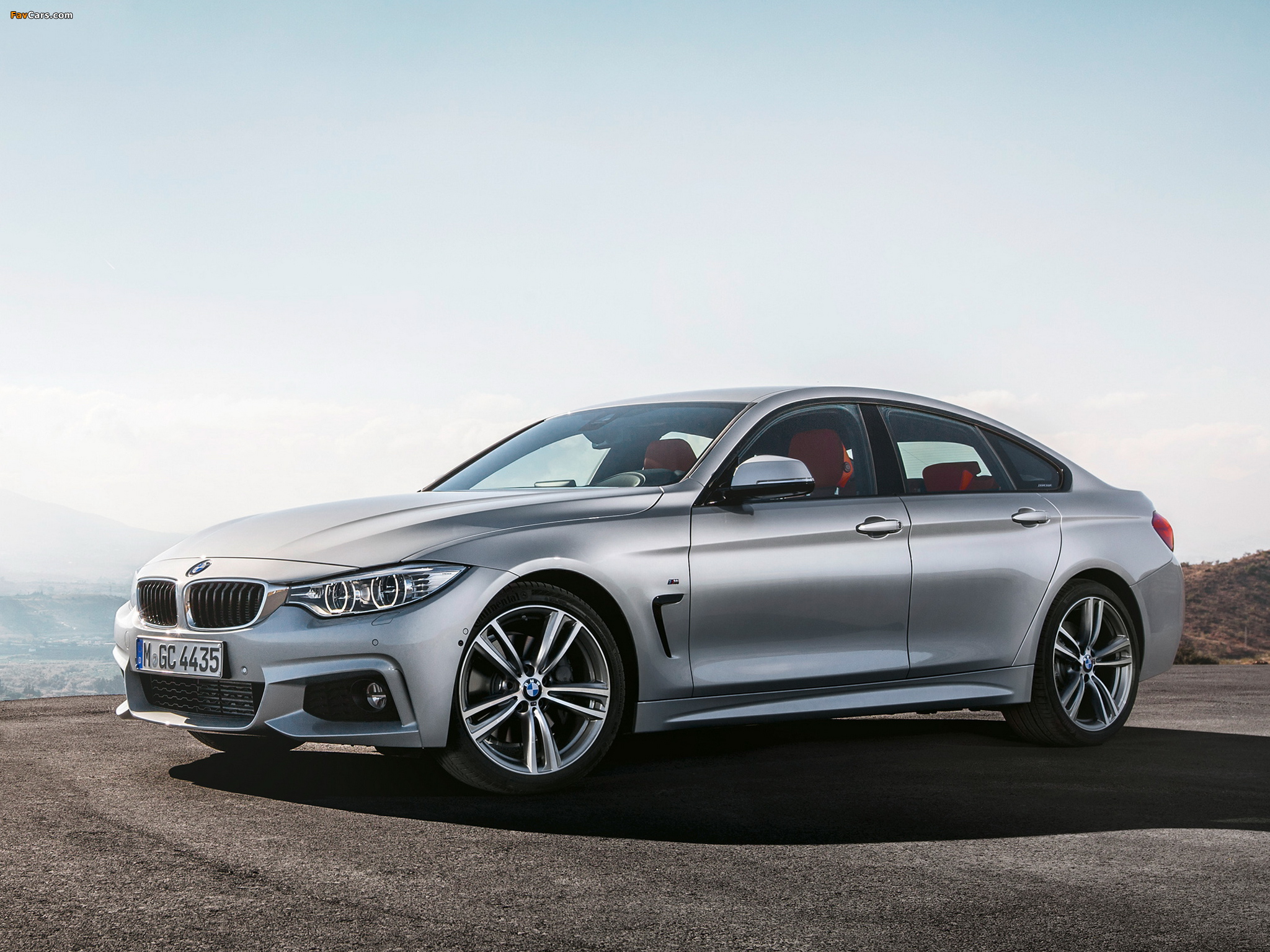 BMW 435i Gran Coupé M Sport Package (F36) 2014 wallpapers (2048 x 1536)