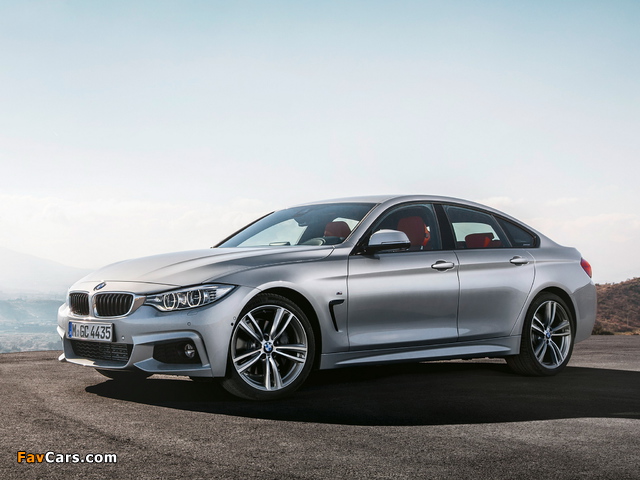 BMW 435i Gran Coupé M Sport Package (F36) 2014 wallpapers (640 x 480)