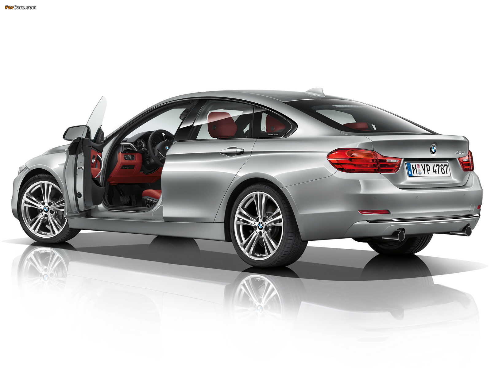 BMW 435i Gran Coupé Sport Line (F36) 2014 wallpapers (1600 x 1200)