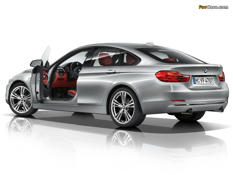 BMW 435i Gran Coupé Sport Line (F36) 2014 wallpapers (800 x 600)
