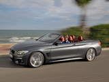 Images of BMW 435i Cabrio M Sport Package (F33) 2013