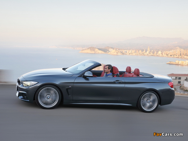 Images of BMW 435i Cabrio M Sport Package (F33) 2013 (640 x 480)