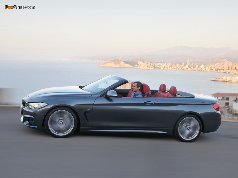 Images of BMW 435i Cabrio M Sport Package (F33) 2013 (800 x 600)