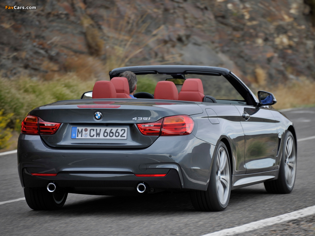 Images of BMW 435i Cabrio M Sport Package (F33) 2013 (1024 x 768)