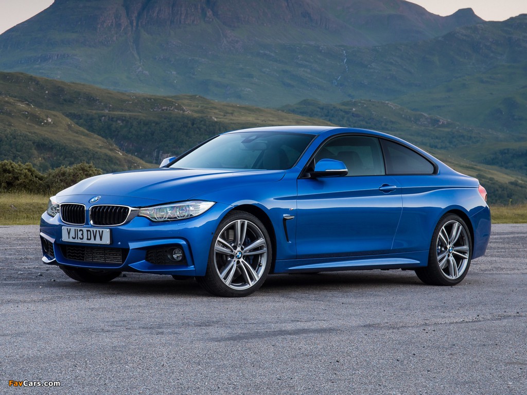 Images of BMW 435i Coupé M Sport Package UK-spec (F32) 2013 (1024 x 768)