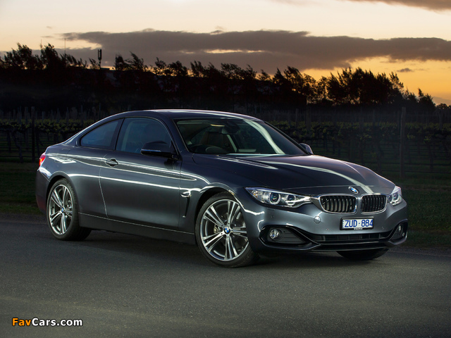Images of BMW 428i Coupé Sport Line AU-spec (F32) 2013 (640 x 480)