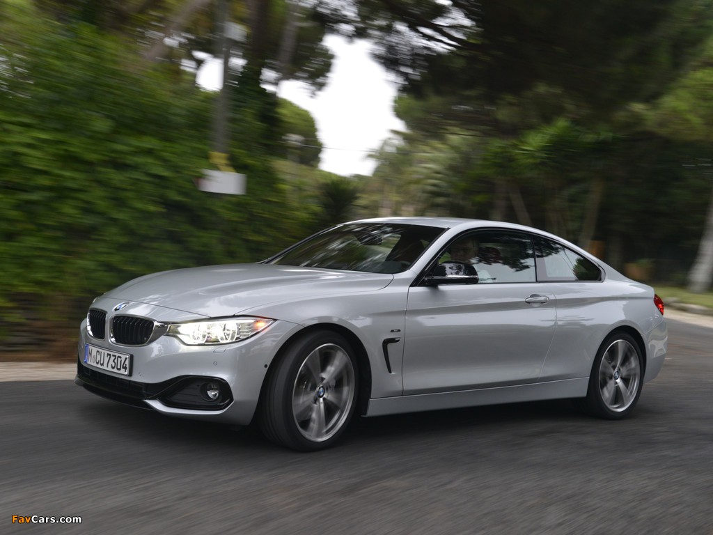 Images of BMW 435i Coupé Sport Line (F32) 2013 (1024 x 768)