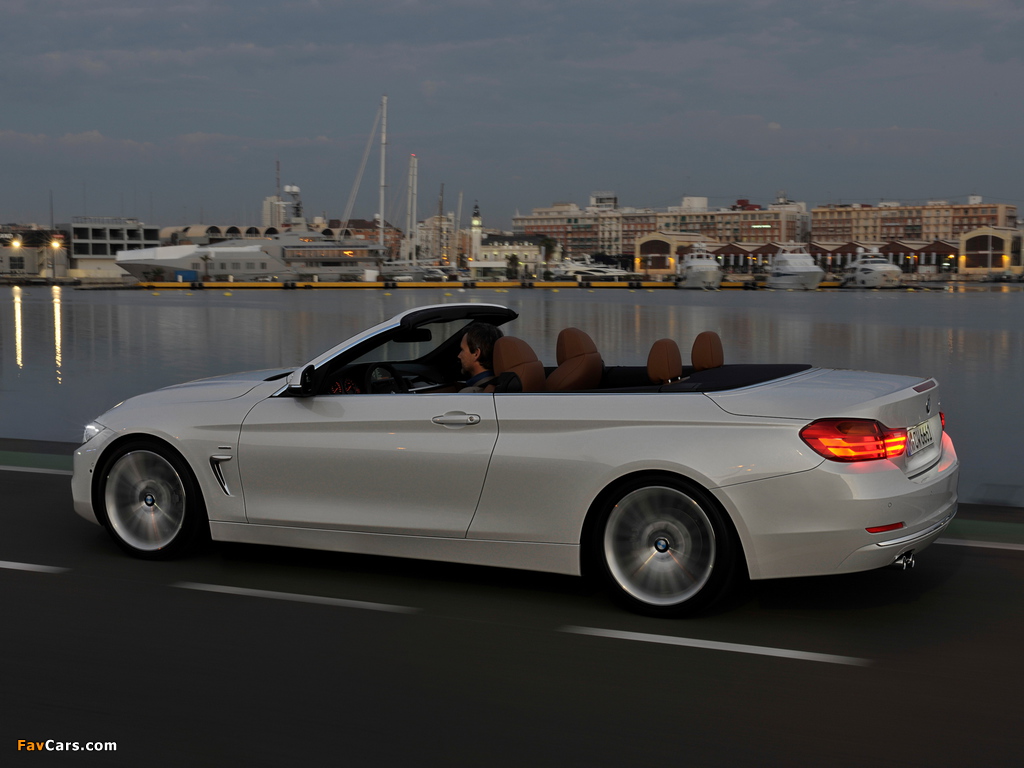 Images of BMW 428i Cabrio Luxury Line (F33) 2013 (1024 x 768)