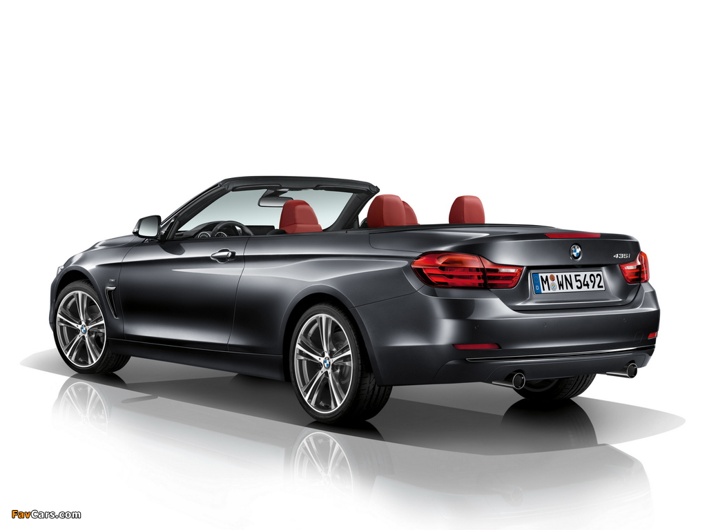 Images of BMW 435i Cabrio Sport Line (F33) 2013 (1024 x 768)