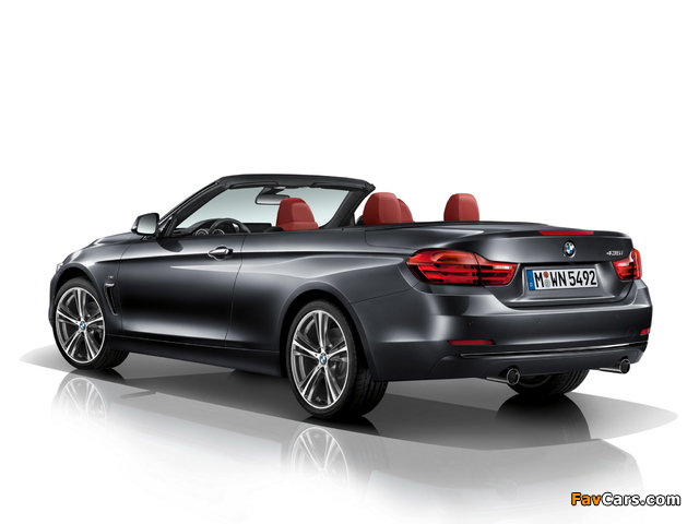 Images of BMW 435i Cabrio Sport Line (F33) 2013 (640 x 480)